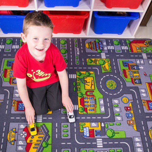 Kids fun car - play, mat