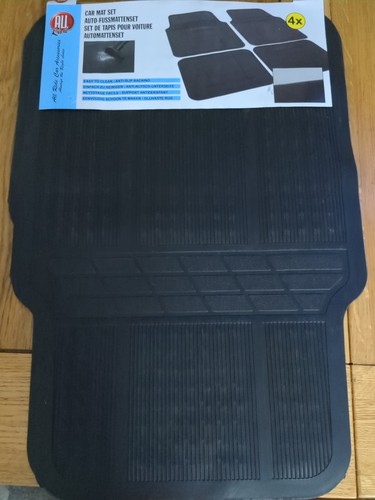 Set rubber car mats - rubber,
