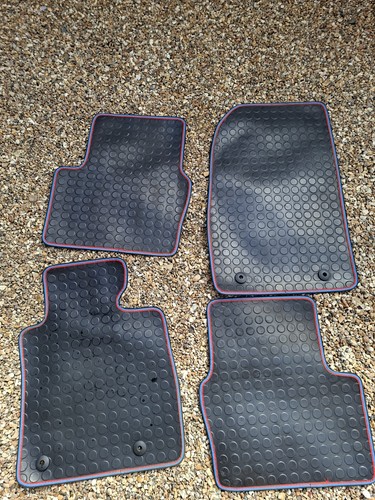 Set rubber car - 4, matts