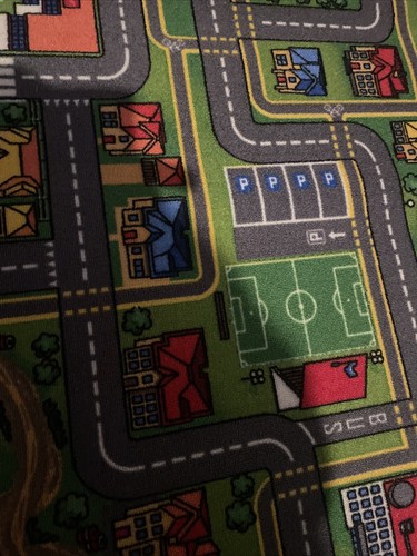 Children kids rugs town - rugs,